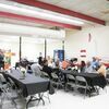 Members of the Lockwood R-I School District Board of Education held a special meal on Sept. 24, with invited guests, to mark the district's entrance into the MoBeef for MoKids program. (Photo by James McNary)