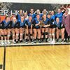 The Greenfield Wildcats defeated the Liberal Bulldogs coming back in a three-set match to claim the Class 1, District 9 Title. Saturday they played the eventual sectional bracket champions Calvary Lutheran to end the season. Back row, Marlie Wright, Trista Torres, Tatum Torres, Jasmine Feezell, Sabrina Lewis, Jodie Lewis, and Sabrina Walker.  Front row, Cynika Manary, Haley Gossett, Addison Kinder, Ashley Daniel, Aubrey Davis, Adriauna Wallen, Morgan Wright, and Bessie Garcia. (Photo by Werthy Mai)
