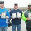 Mark Moody, Eric Craft and Glenn Harrison earned hardware  Saturday.