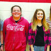 Left to right: Brianna Kamalo, freshman; Casey Bates, sophomore; Makenzie Purinton, junior; and Moriah Coose, senior.
