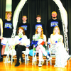 Queen Jolene Mason and her court. (Photo by Bob Jackson)