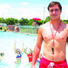 Jerritt Esposito is the water aerobic instructor.
