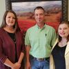 Owners Anna Bowles and Andrew Bowles, and office manager, Chantry Divine. (Photo courtesy of Bowles Insurance)