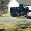 An armored vehicle provided by the Greene County Sheriff’s Office was used in a raid on an Everton residence the afternoon of Jan. 4. Cheyenne Conn was taken into custody on several felony warrants after voluntarily surrendering. (Photo courtesy Everton Police Department)